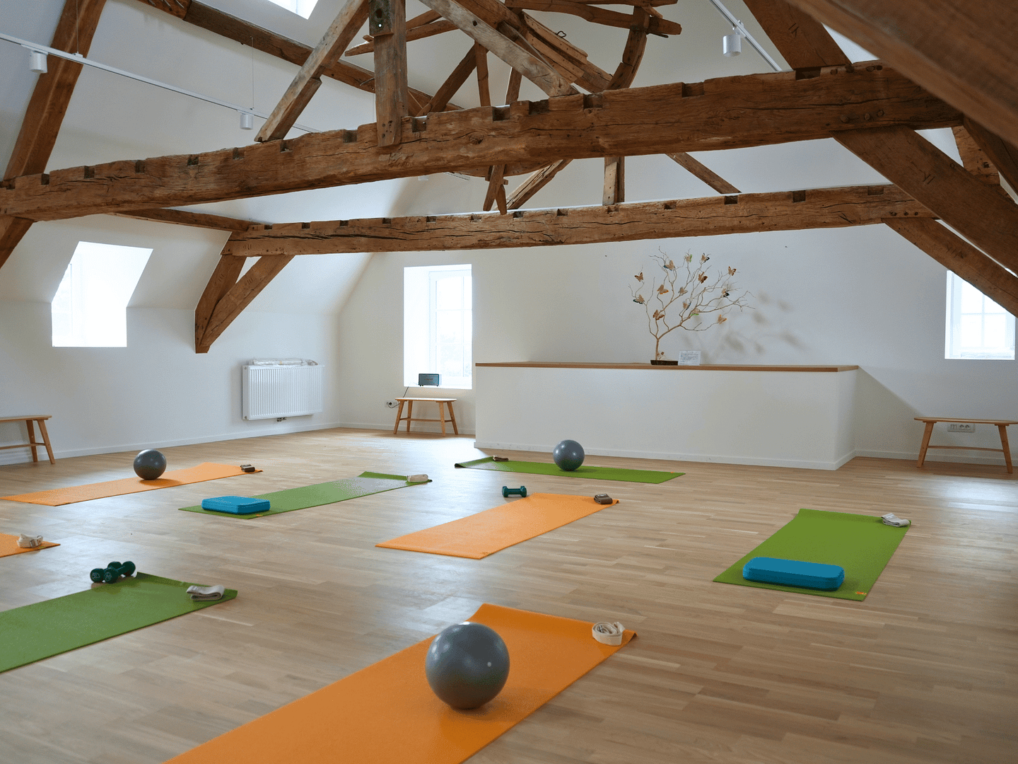 Salle Grande Roue, salle de cours collectif au centre de bien-être 6Dimensions à Wavre